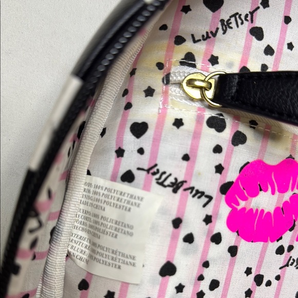 Betsey Johnson Black and White Panda Backpack with Playful Design - Picture 11 of 11